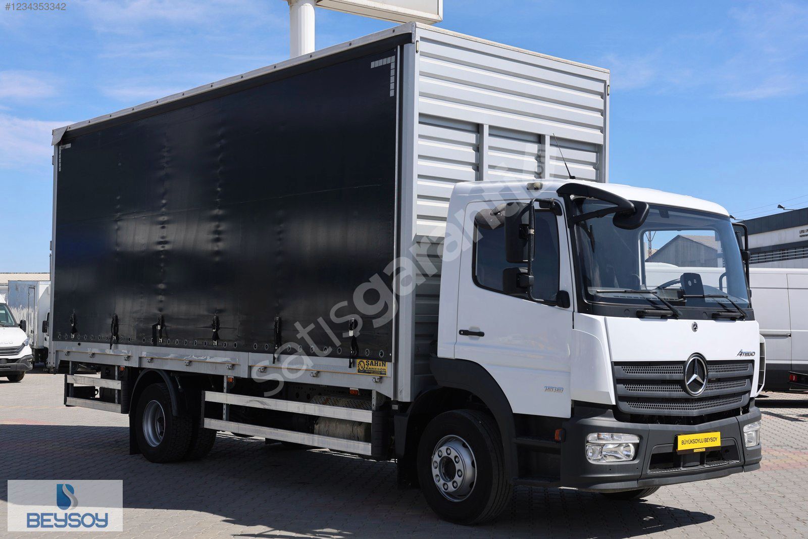 BÜYÜKSOYLU BEYSOY'DAN 2020 ATEGO 1518 3 YÖN KAYAR PERDELİ