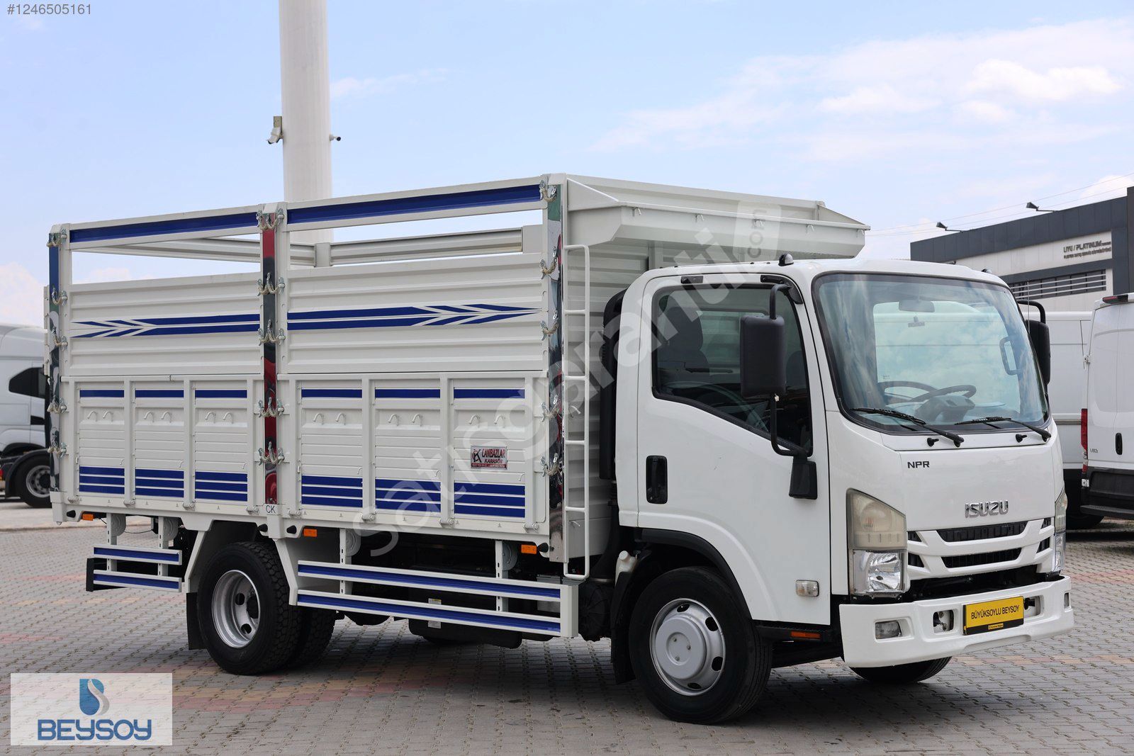 BÜYÜKSOYLU BEYSOY'DAN 2021 ISUZU NPR 7.5 AÇIK AHŞAP KASA KAMYON