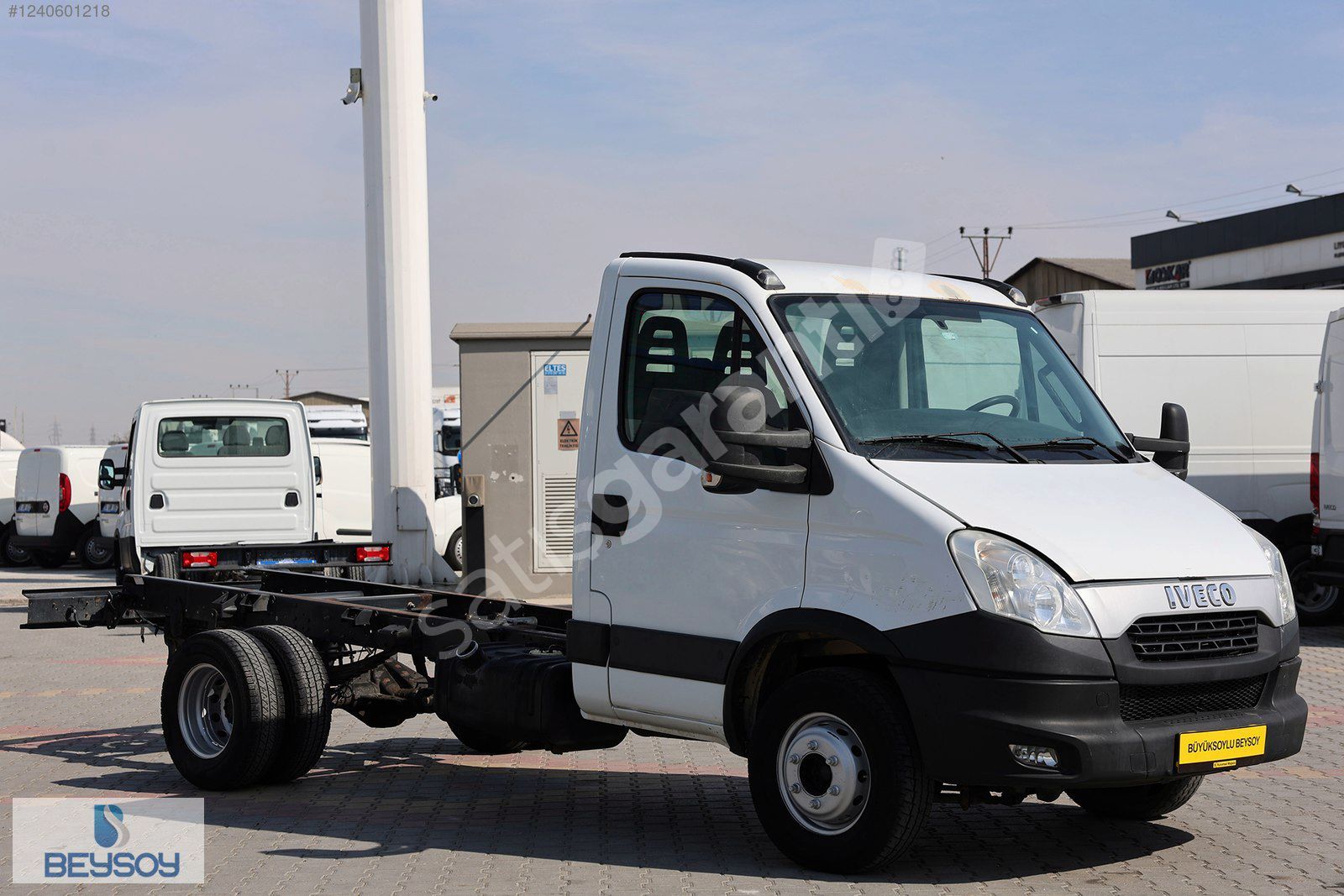 BÜYÜKSOYLU BEYSOY'DAN 2012 DAILY 70 C 15 3750 WB ŞASE KAMYON