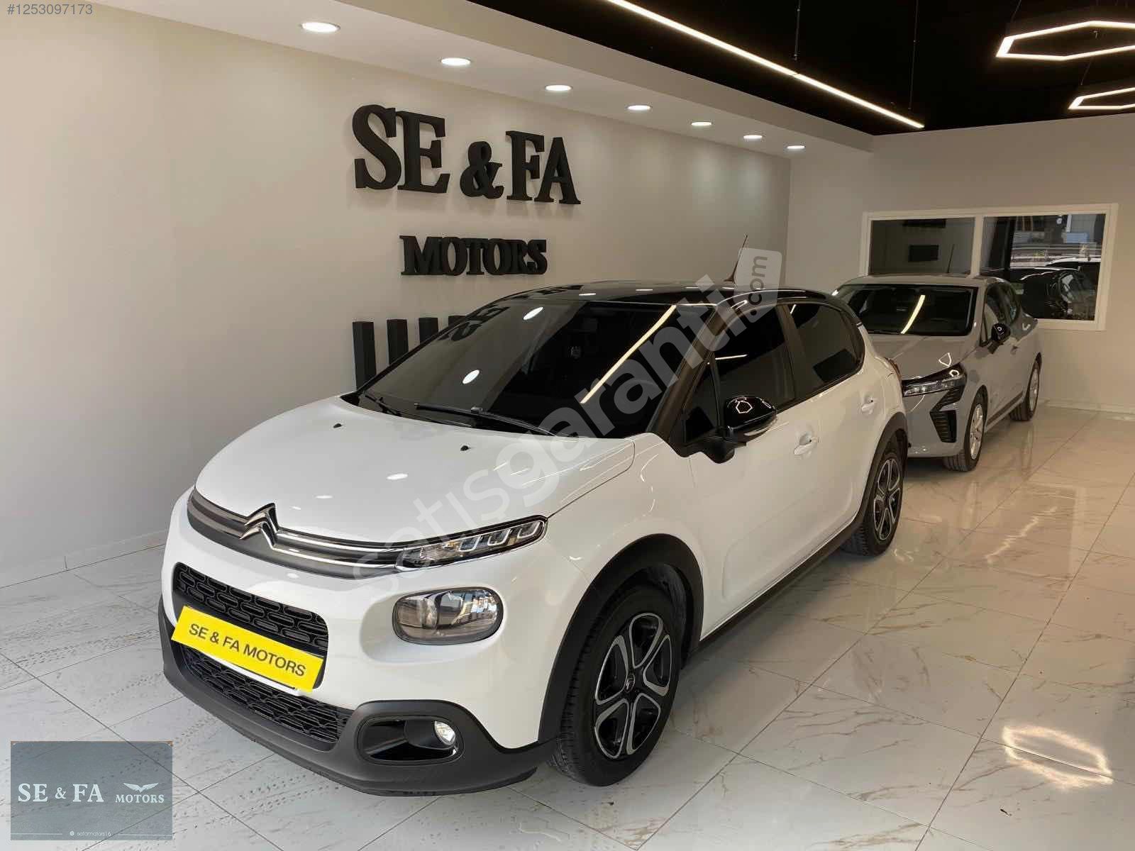 SE&FA MOTORS 2019 CİTROEN C3 1.2FEEL OTOMATİK 33000 km HATASIZ