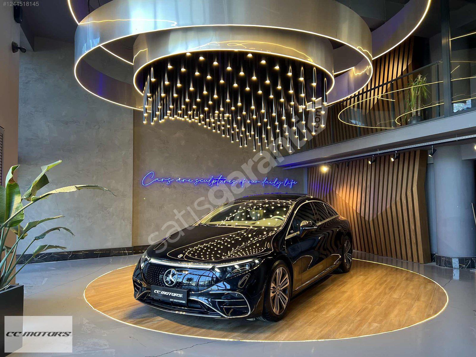 CC MOTORS 2024 MODEL MERCEDES BENZ EQS450 4MATC ARKA AKS/SOĞUTMA