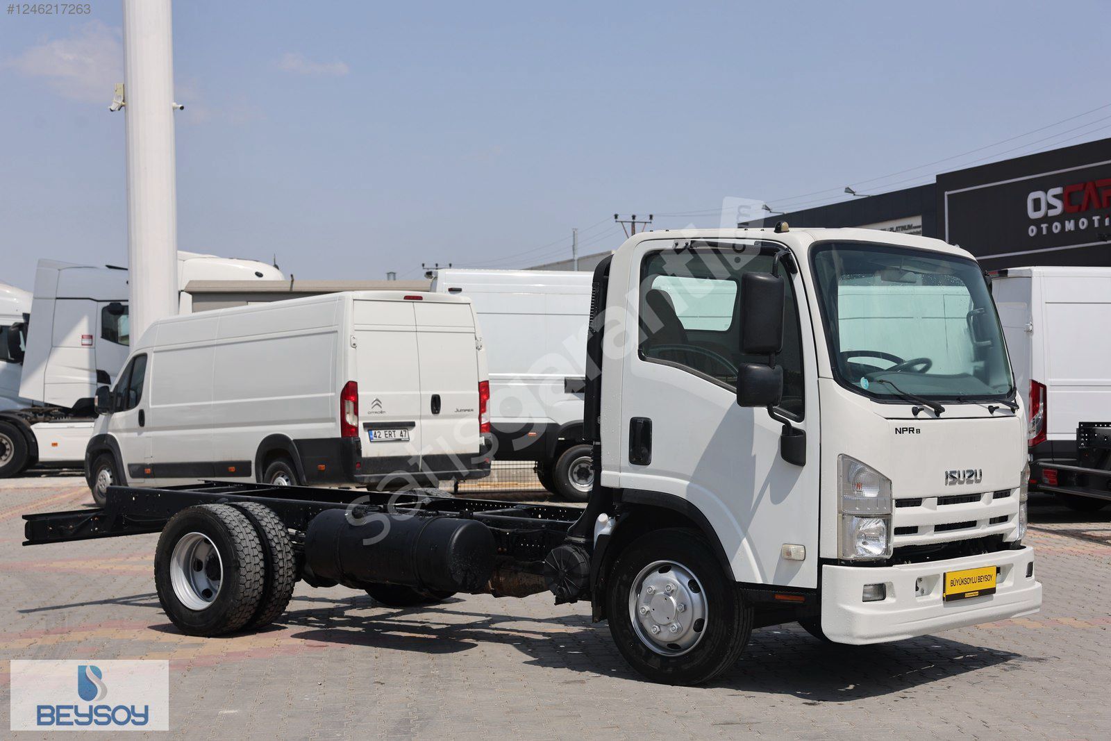 BÜYÜKSOYLU BEYSOY'DAN 2016 ISUZU NPR 8 ŞASE KAMYON