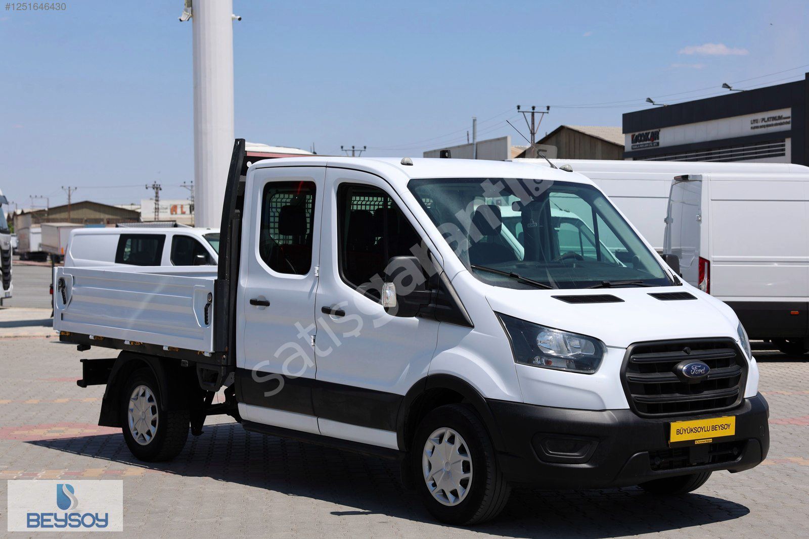 BÜYÜKSOYLU BEYSOY'DAN 2020TRANSİT 350 M Ç.KABİN KAMYONET 170 Hp
