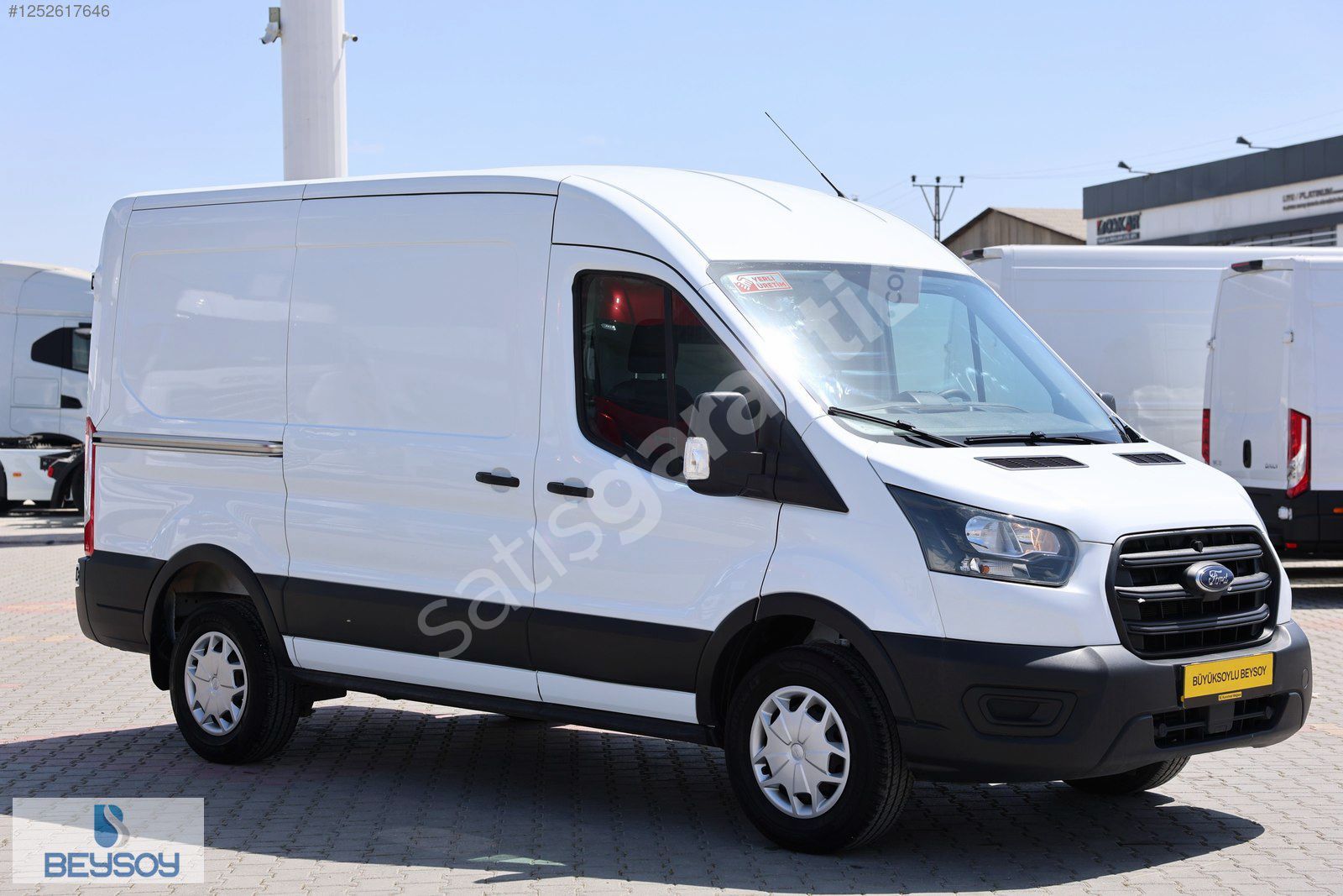 BÜYÜKSOYLU BEYSOY'DAN 2023 TRANSIT ECOBLUE 350 M PANELVAN A/C
