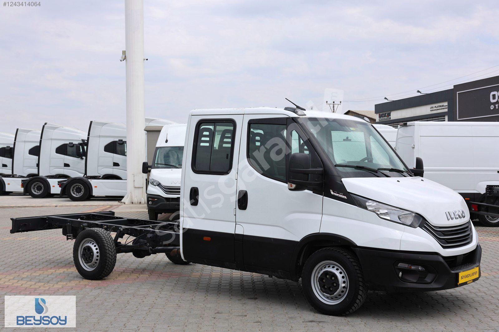 BÜYÜKSOYLU BEYSOY'DAN 2023 DAILY 35S16 3750 3000cc Ç.KABİN ŞASE