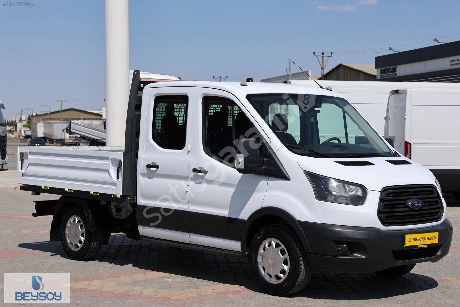 BÜYÜKSOYLU BEYSOY'DAN 2018 TRANSİT 350 M Ç.KABİN KAMYONET 170 Hp