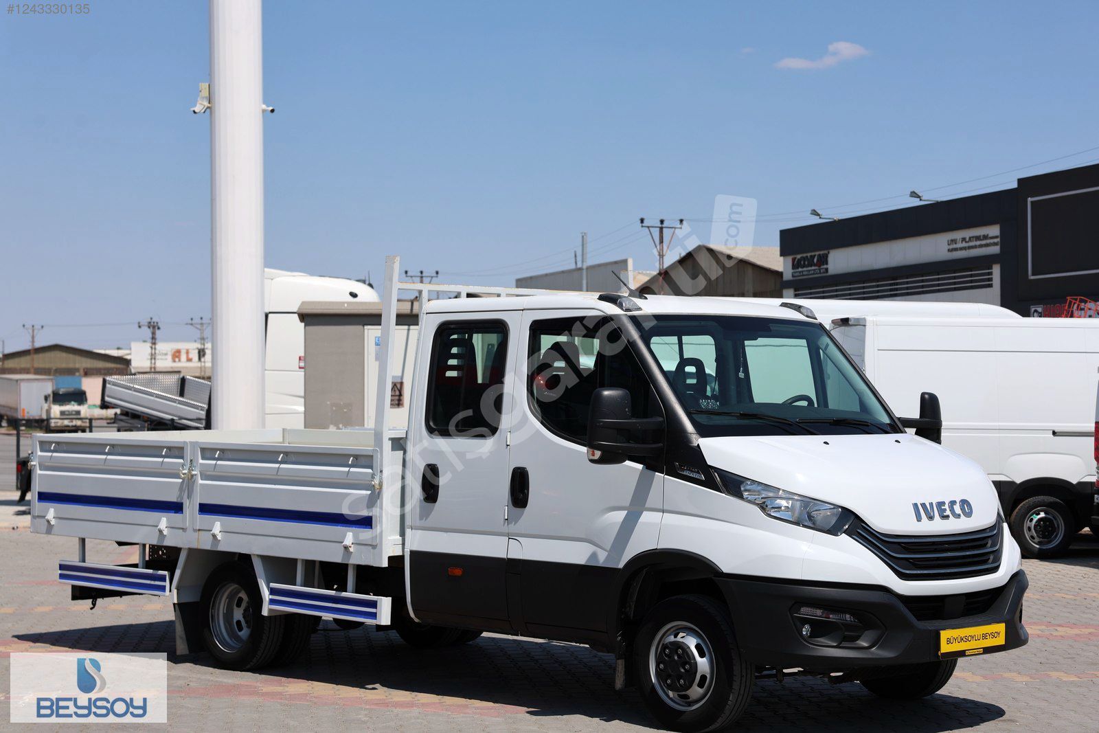 BÜYÜKSOYLU BEYSOY'DAN 2023 DAILY 35C16 3750 3000 cc Ç.KABİN A/T