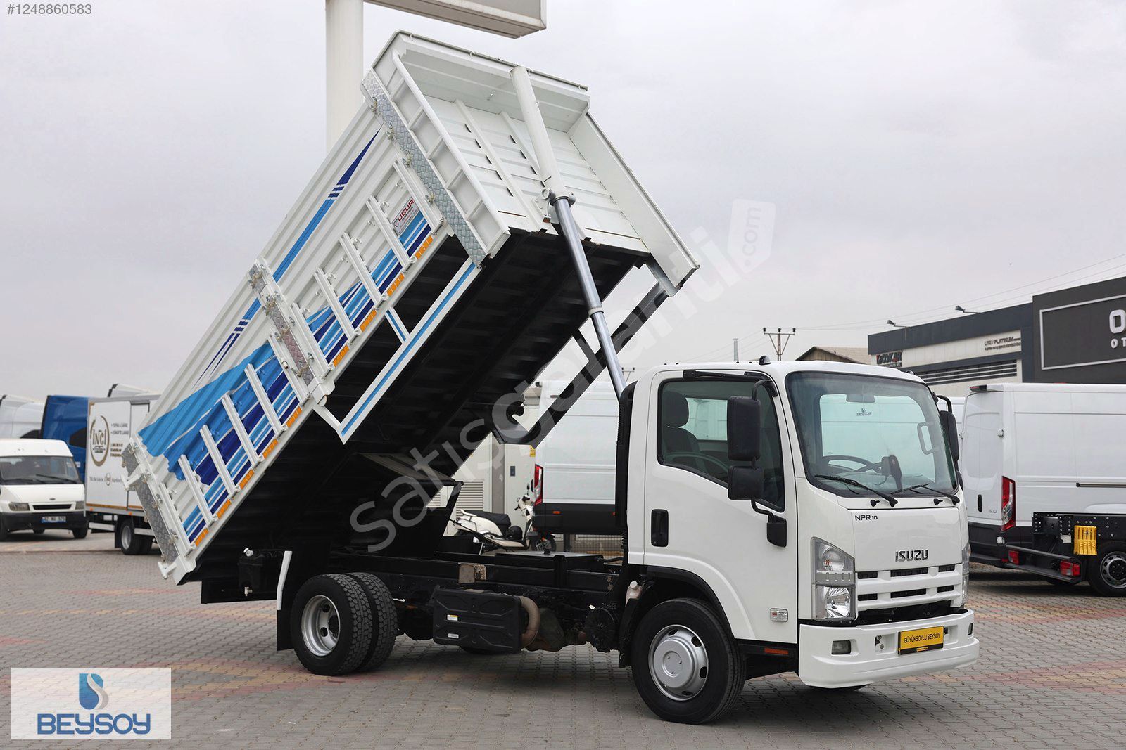 BÜYÜKSOYLU BEYSOY'DAN 2018 ISUZU NPR 10 DAMPERLİ KAMYON
