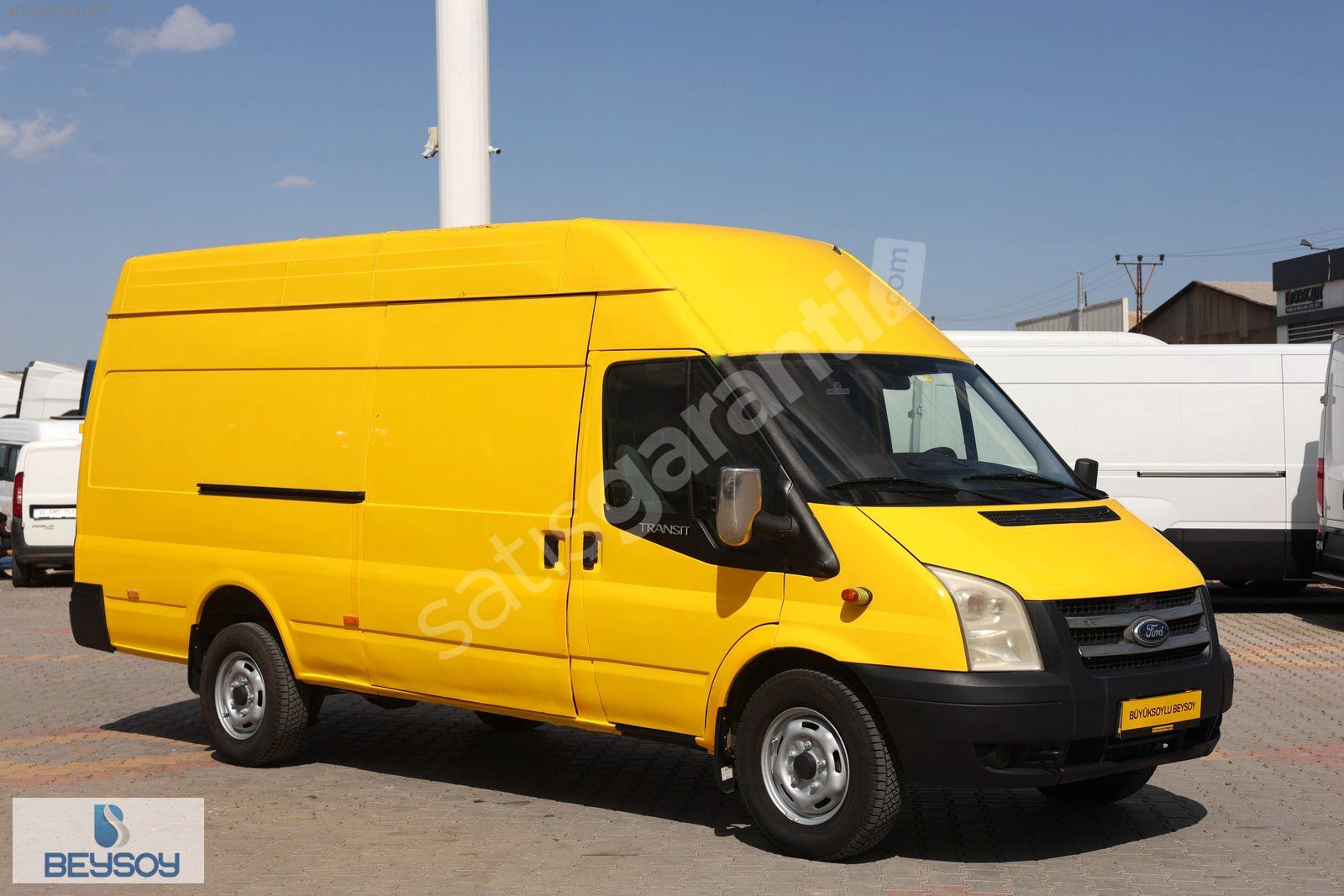 BÜYÜKSOYLU BEYSOY'DAN 2011 FORD TRANSIT 350 E 15 M³ PANELVAN A/C