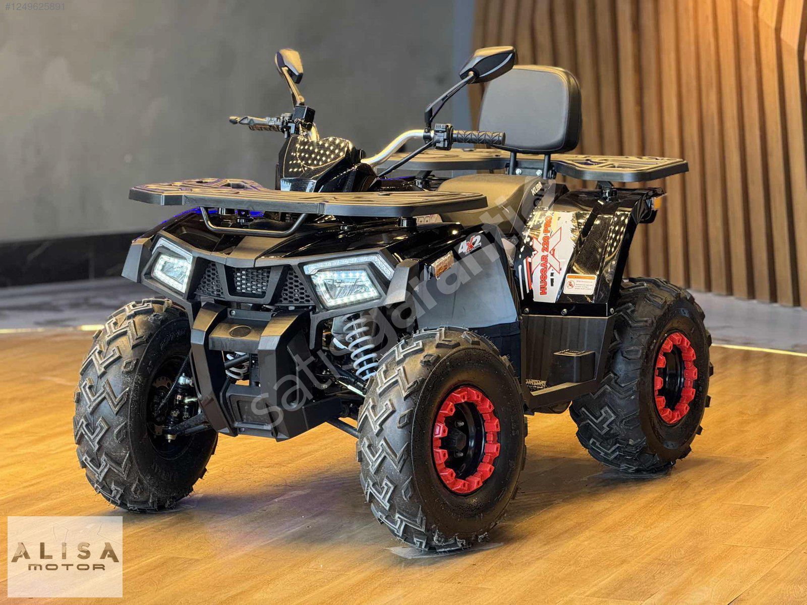 ALİSA'DAN 2025 MODEL KUBA HUSSAR 220PRO ATV KREDİ KARTA 12 TAKST