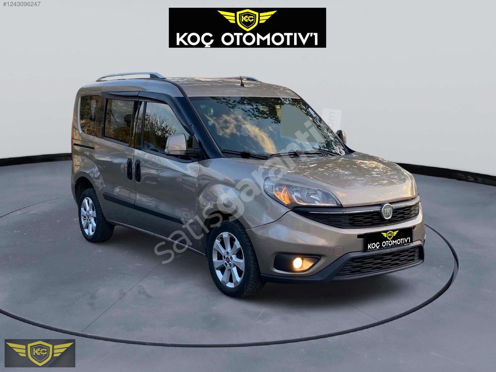 KOÇ OTOMOTİV 1'DEN 2016 FİAT DOBLO/1.3MJT/SAFELİNE/