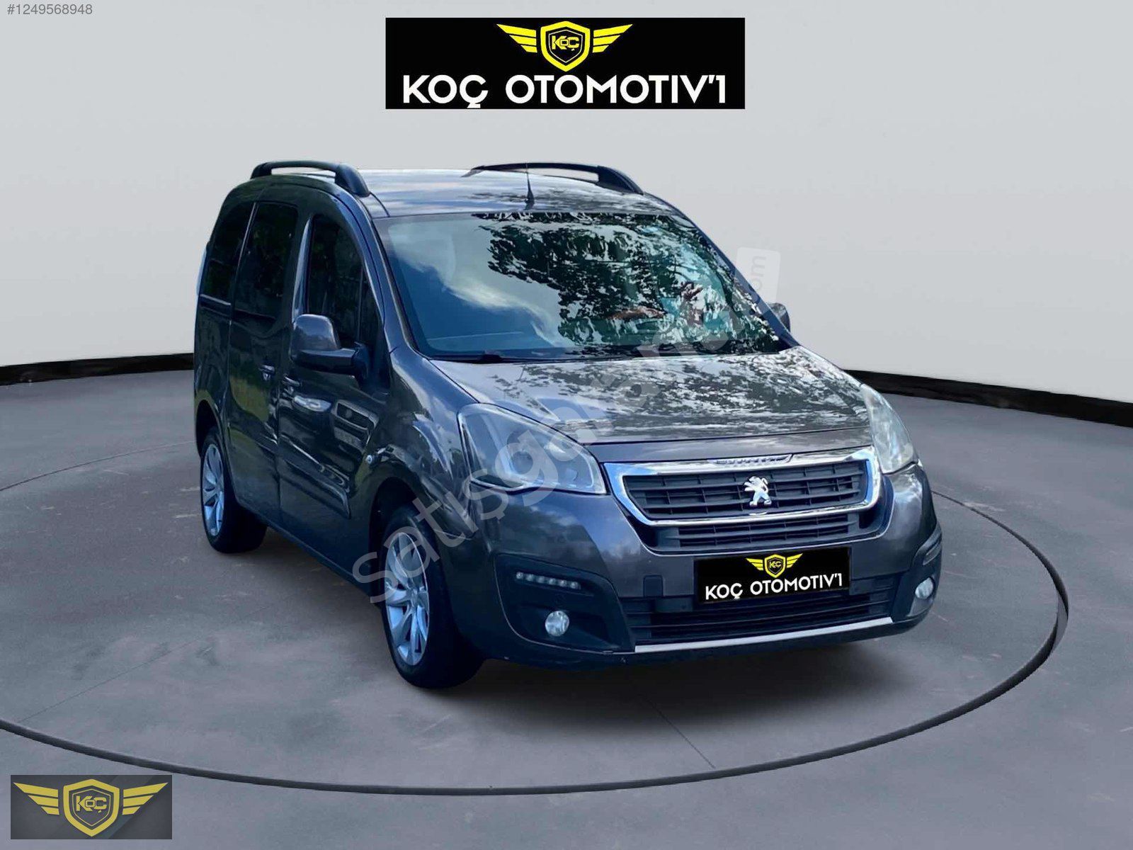 KOÇ OTOMOTİV 1'DEN 2015 ALLURE PEUGEOT PARTNER (TKS/VADE/KREDİ)