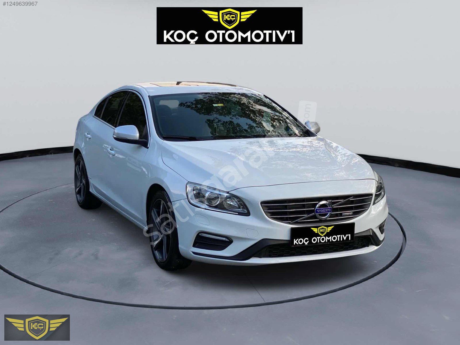KOÇ OTO- 2015 VOLVO S60-160 KM'DE //R-DESİGN\\ FULL+FULL