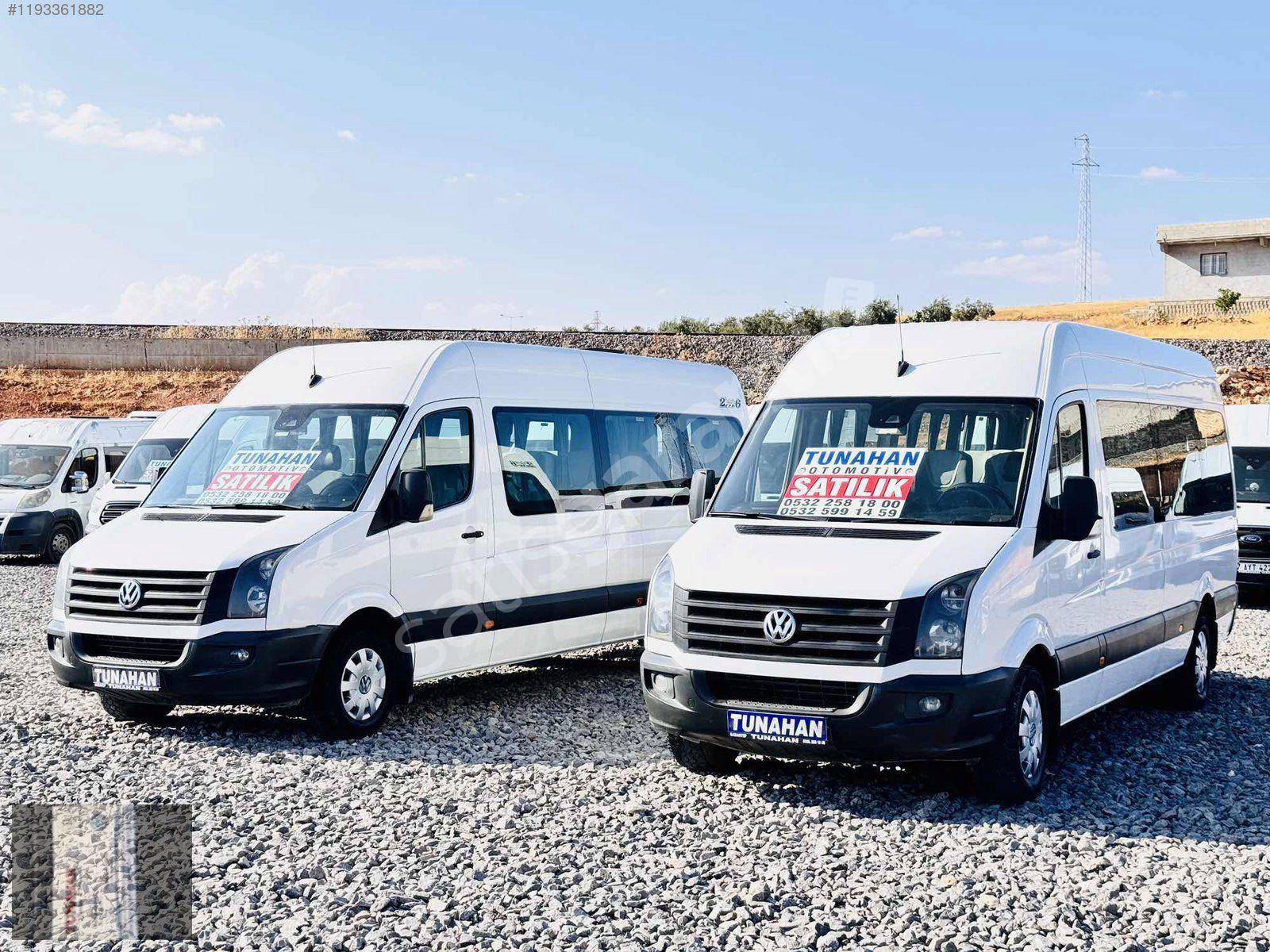 TUNAHAN DAN 2016ADETLİ DÜŞÜK KM ALMAN PAKET OKUL TAŞITI CRAFTER