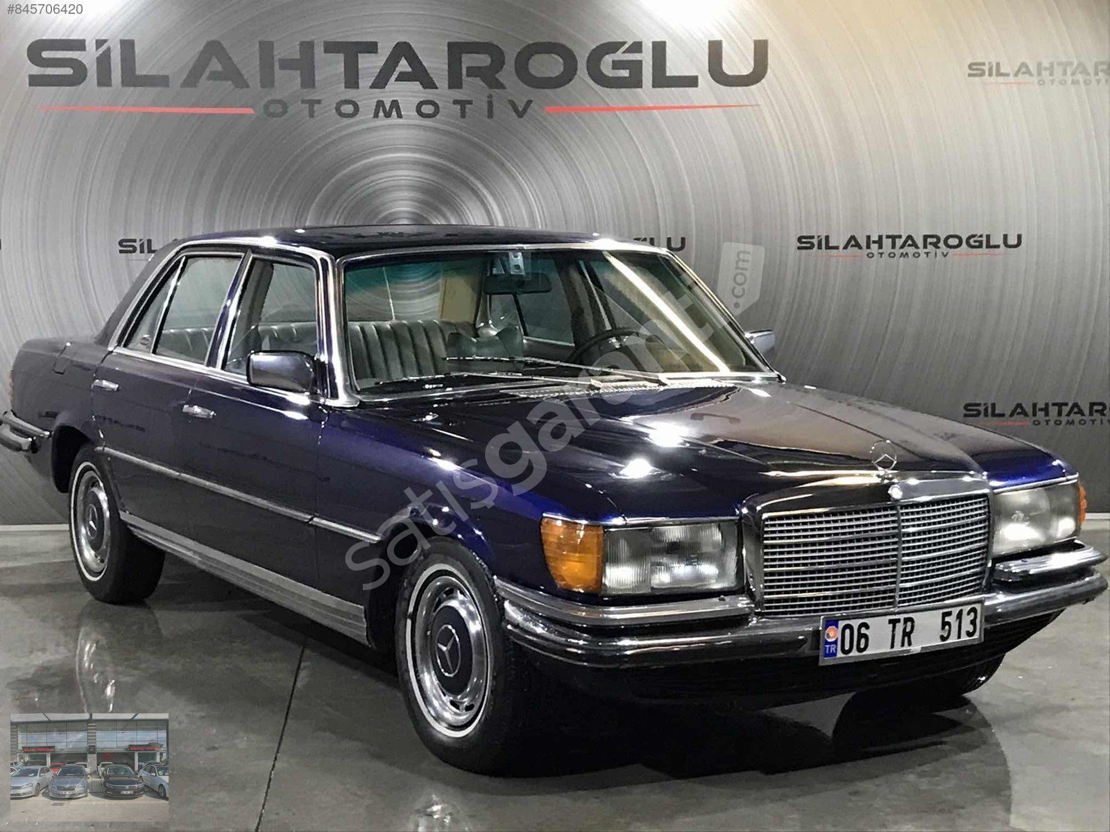 1975 MODEL SUNROOFLU OTOMATİK MERCEDES W-116 KASA 280 S