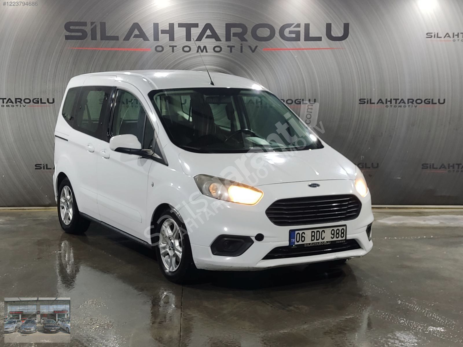 2018 FORD Courier 1.5 TDCI Deluxe 95 HP*BLUETOOTH-ÇELİK JANT