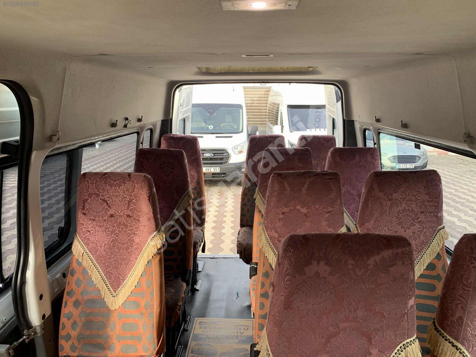 SEVİNÇOĞLU DAN 2012 MOD TRANSİT 13+1 ORJİNAL 290000 KM HATASIZ