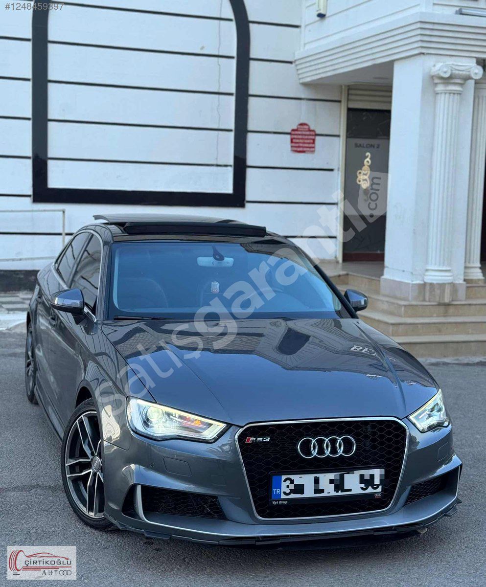 ÇİRTİKOĞLU'ndan 2016 AUDI A3 SEDAN 1.6 TDI AMBİANTE MASRAFSIZ
