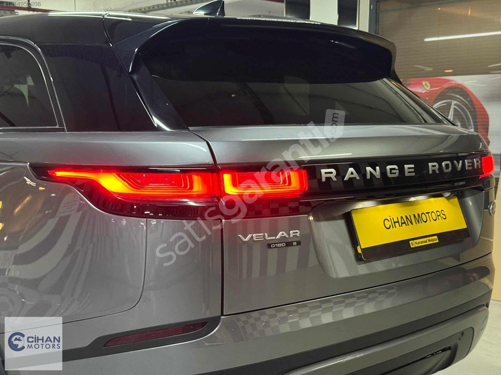 CİHAN MOTORS 2020 RANGE ROVER VELAR 125.000 KM R-DYNAMİC