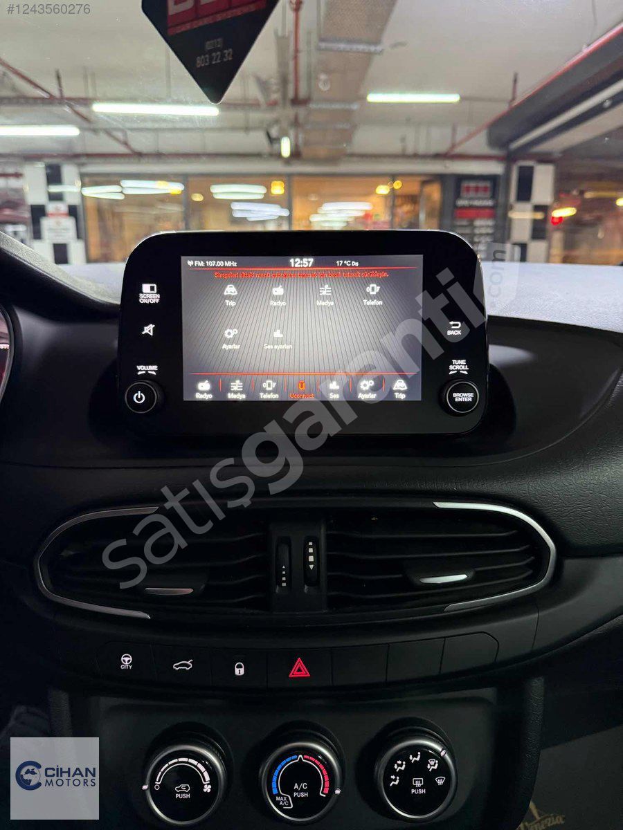 CİHAN MOTORS 2024 EGEA 1.4 FİRE 37.000 KM HATASIZ BOYASIZ