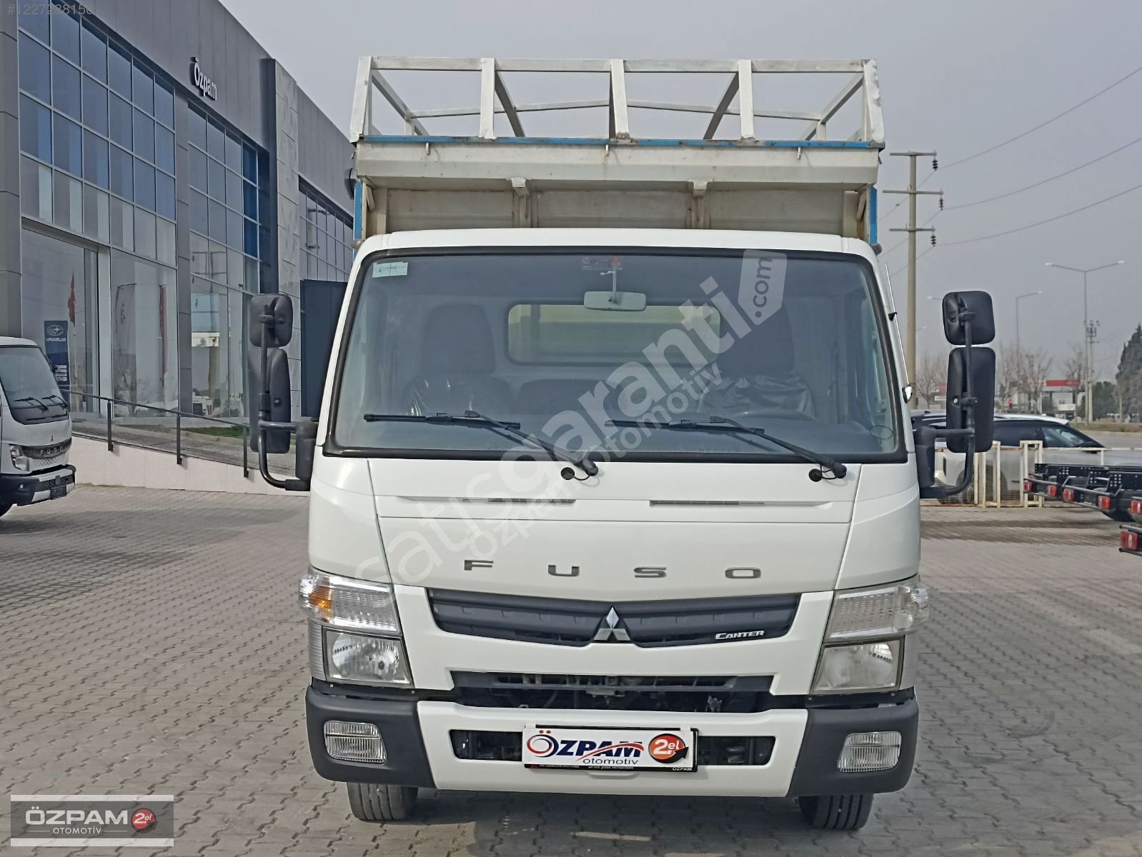 ÖZPAM 2.ELDEN 2013 MİTSUBİSHİ TF B75L AÇIK AHŞAP KASA KAMYON
