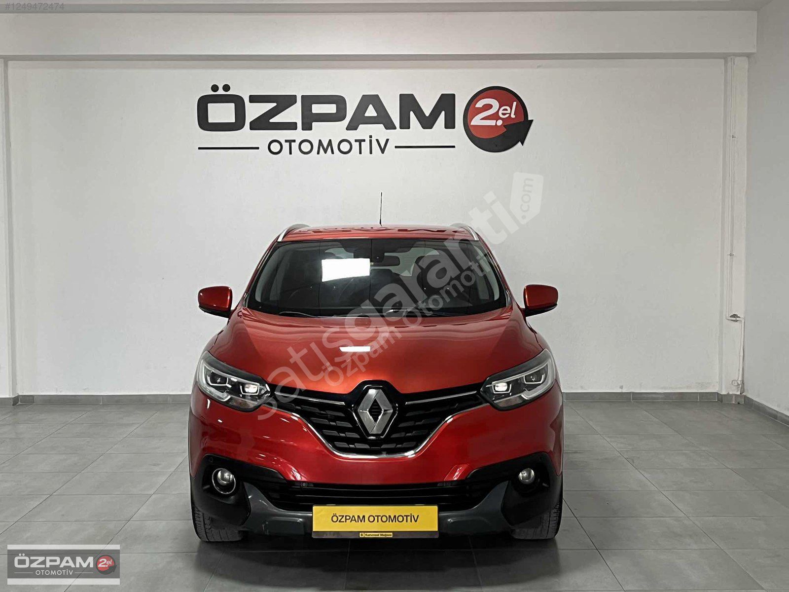 ÖZPAM 2.EL'DEN 2016 RENAULT KADJAR 1.5 DCİ İCON EDC 110 BG
