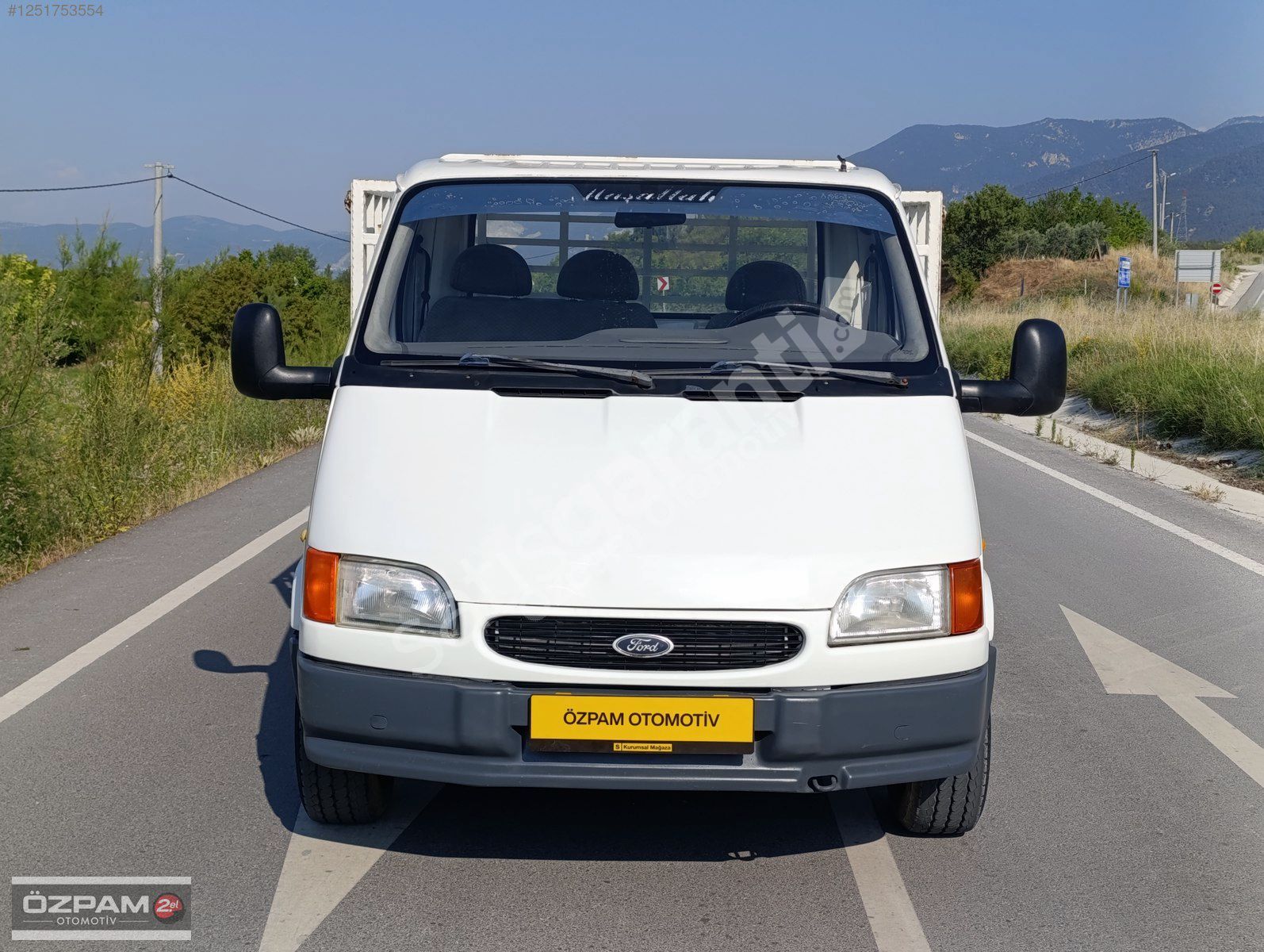 ÖZPAM 2.EL'DEN 2000 FORD TRANSİT ORJİNAL 190 P AÇIK KASA KAMYNET