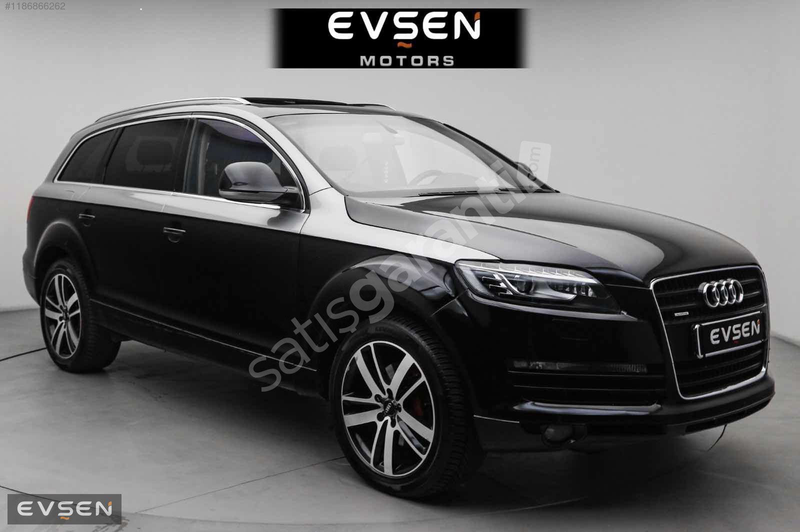 EVŞEN MOTORS-AUDİ Q7-3.0 TDI QUATTRO-BAYİ ÇIKIŞLI-SUNROOF