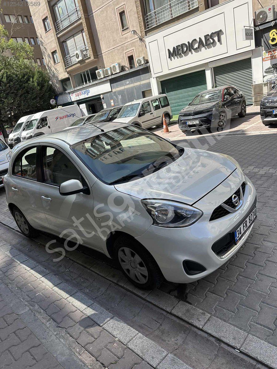 2016 model otomatik Nissan Micra 1.59 Vade imkanı