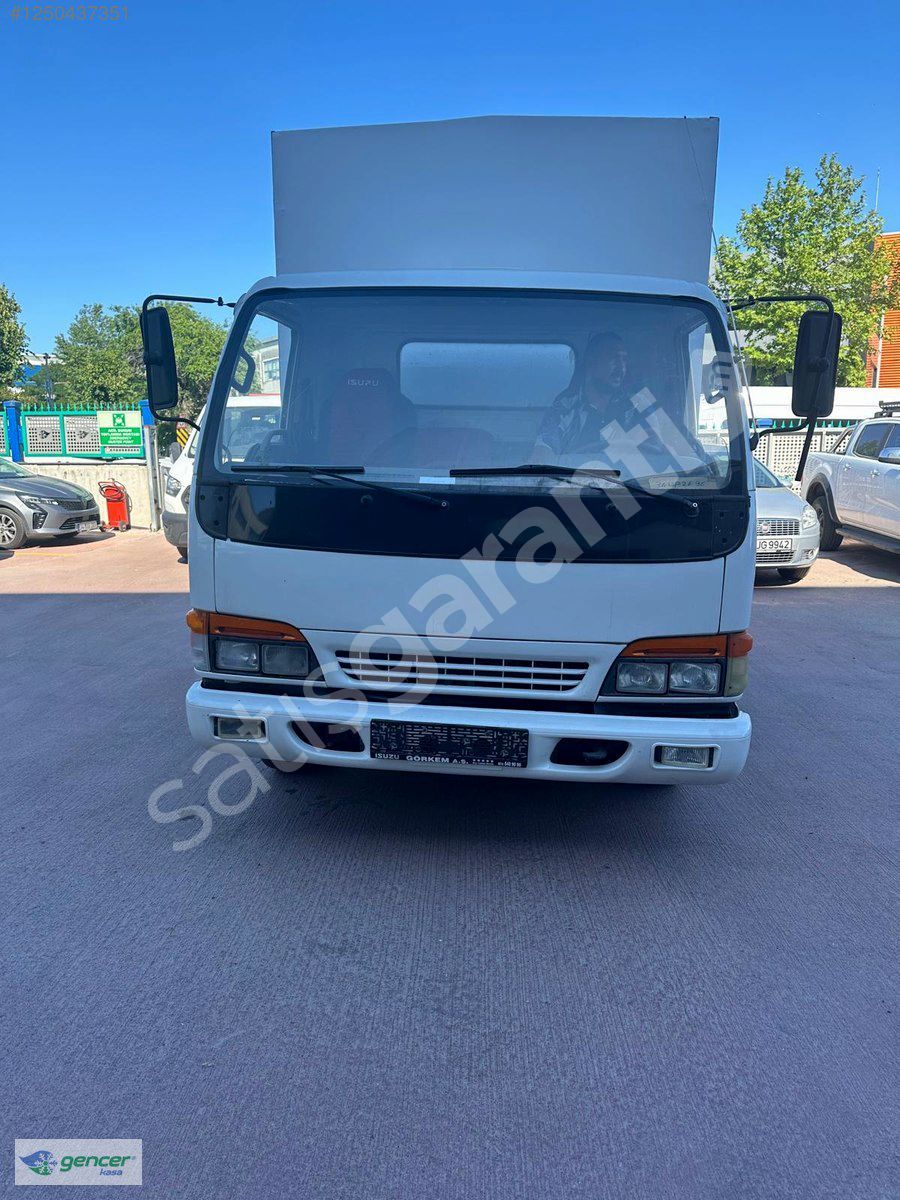 *GENCER DEN MODEL ISUZU NKR WİDE / ZEPRO LİFTLİ / TENTELİ KASALI