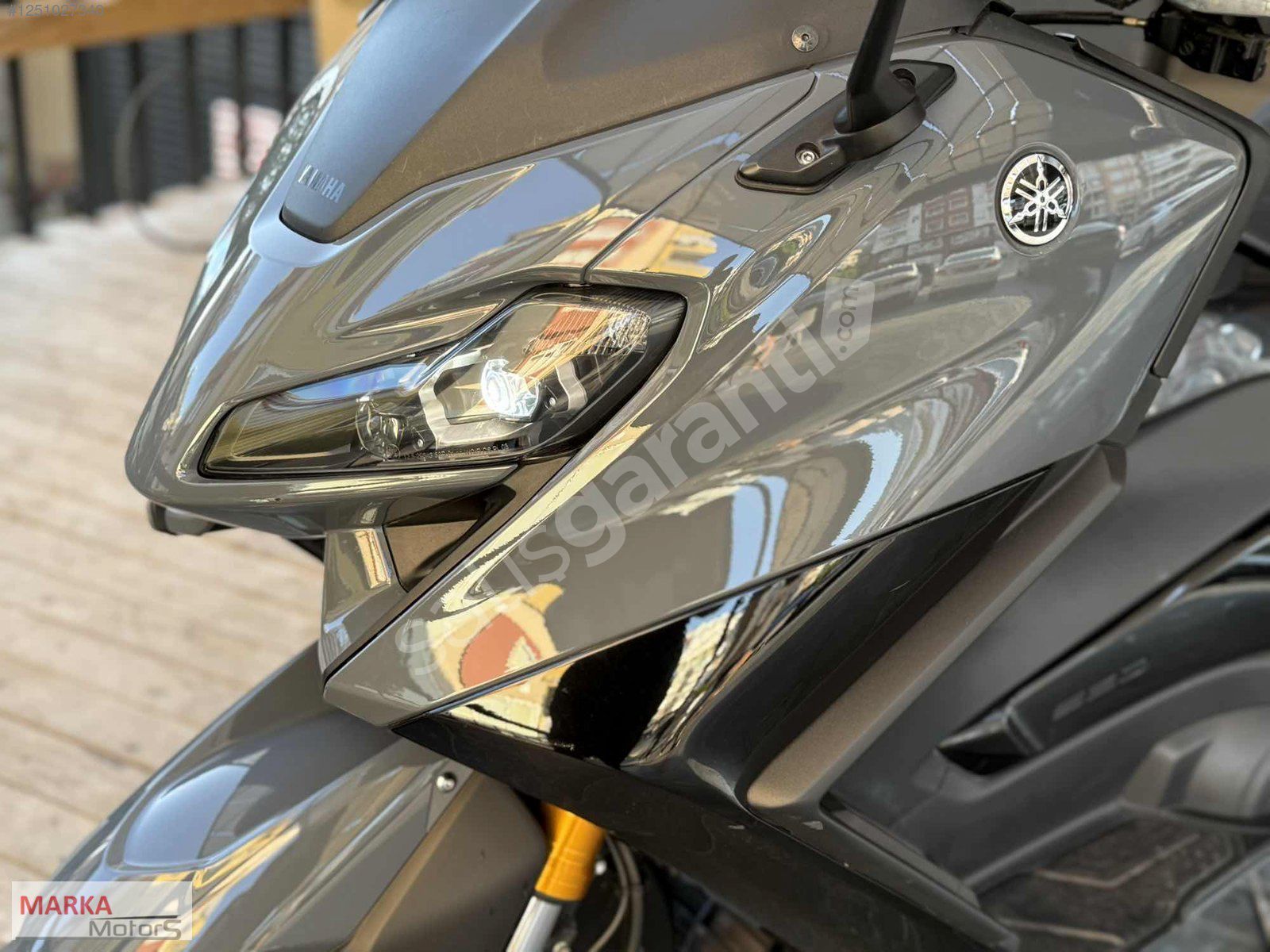 MARKA MOTORS'DAN 2022 YAMAHA T MAX 560 NARDO GRİ+ARÇA ÇANTA