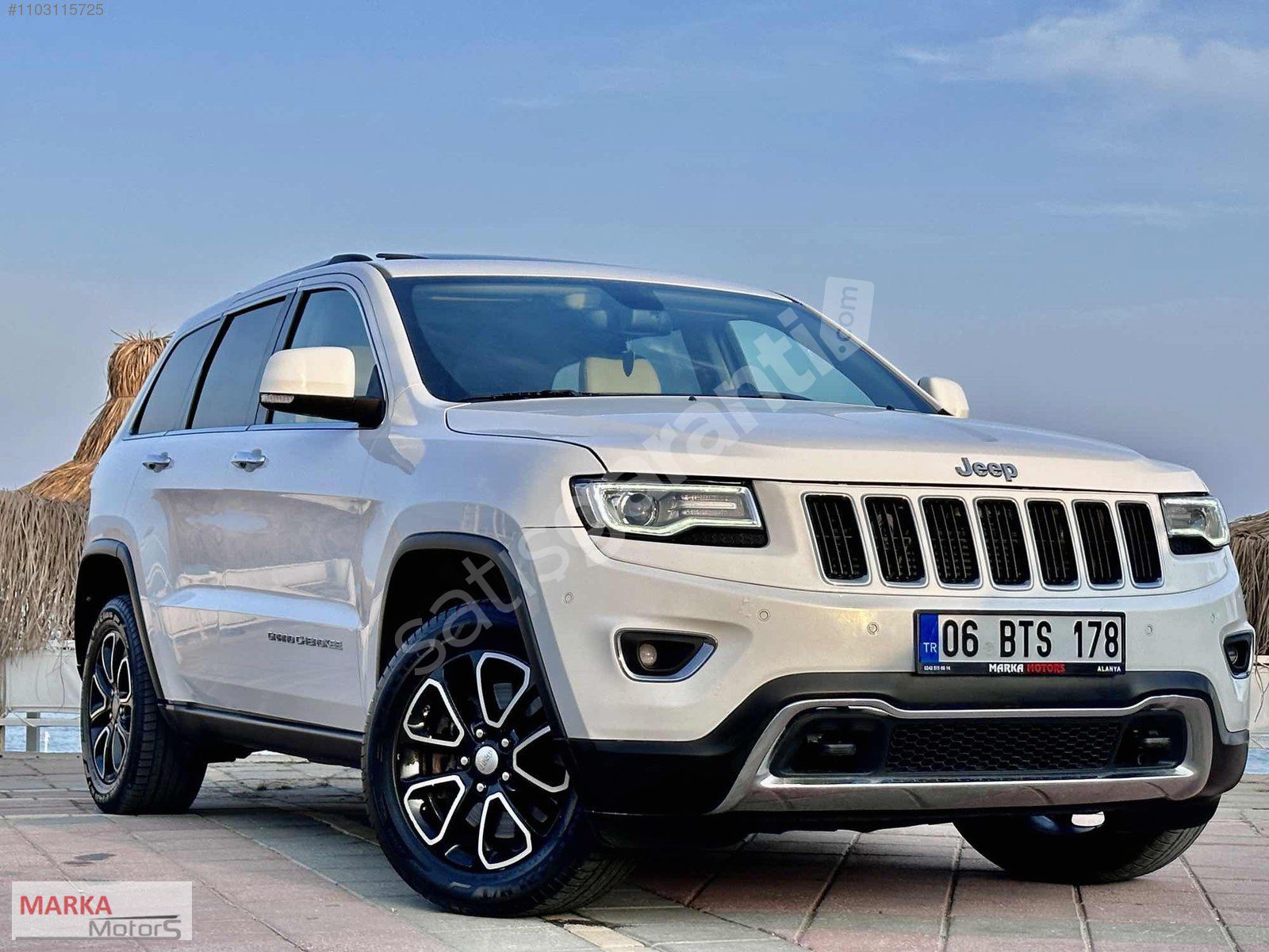 HATASIZ-2015 JEEP GRAND CHEROKE 3.0 V6 LİMİTED BEYAZ RENK