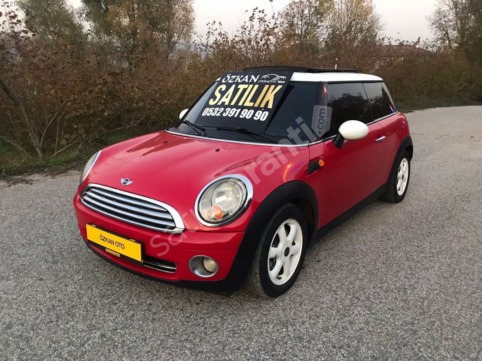 ÖZKAN OTOMOTİV'DEN 2008 MODEL MİNİ COOPER 1.6 OTOMATİK VITES