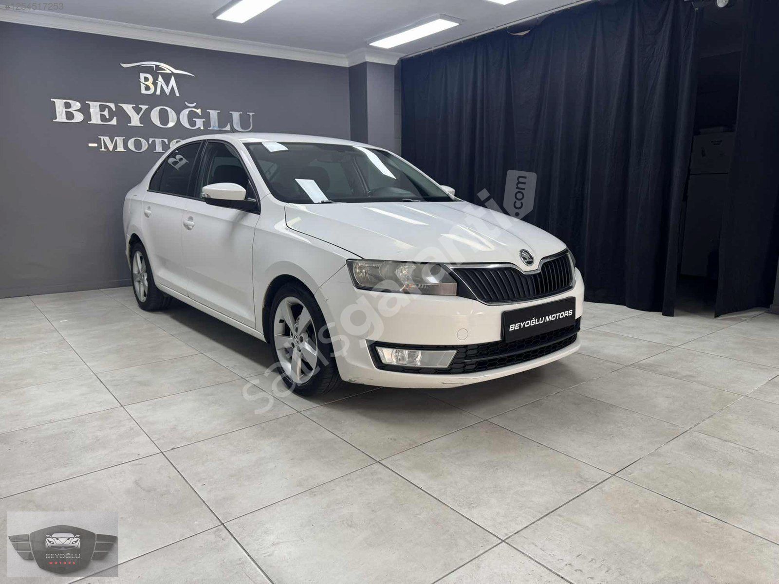 BEYOĞLU MOTORS 2015 SKODA RAPİD TDİ GREENTEC STYLE DSG OTOMATİK