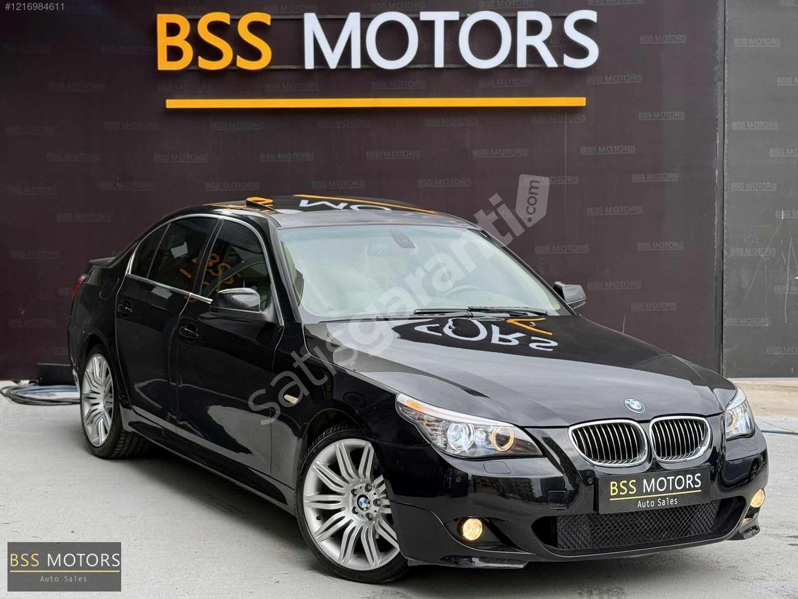 -BSS MOTORS-2010 LCİ BMW E60 5.20D SUNROOF JOYSTİCK M SPORT