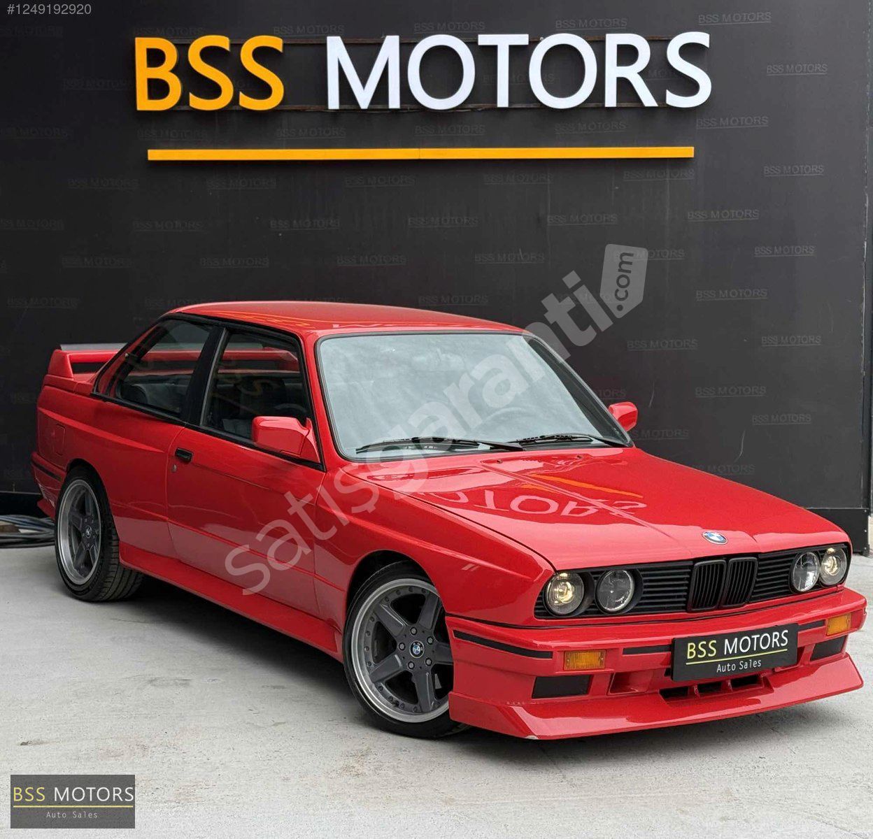 -BSS MOTORS- BMW E30 COUPE M3 U.S.A VERSİYON KOLEKSİYONLUK
