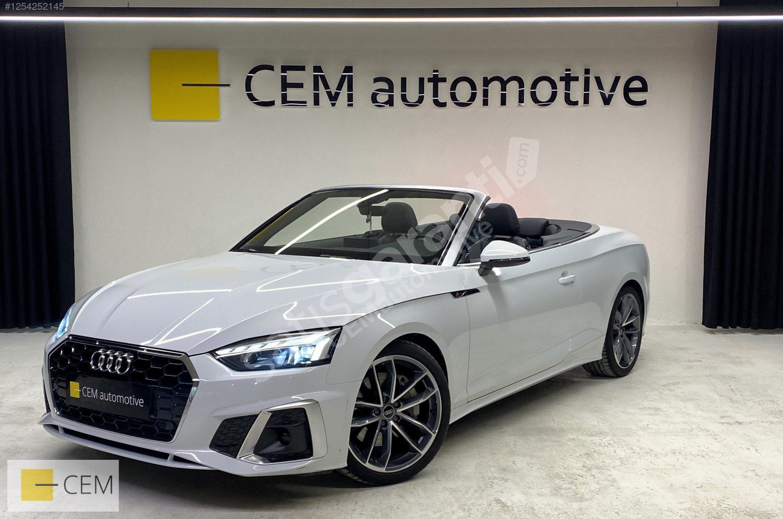 K.KARTINA 12 AY TAKSİT-BOYASIZ-2023 AUDİ A5 CABRİO-S LİNE