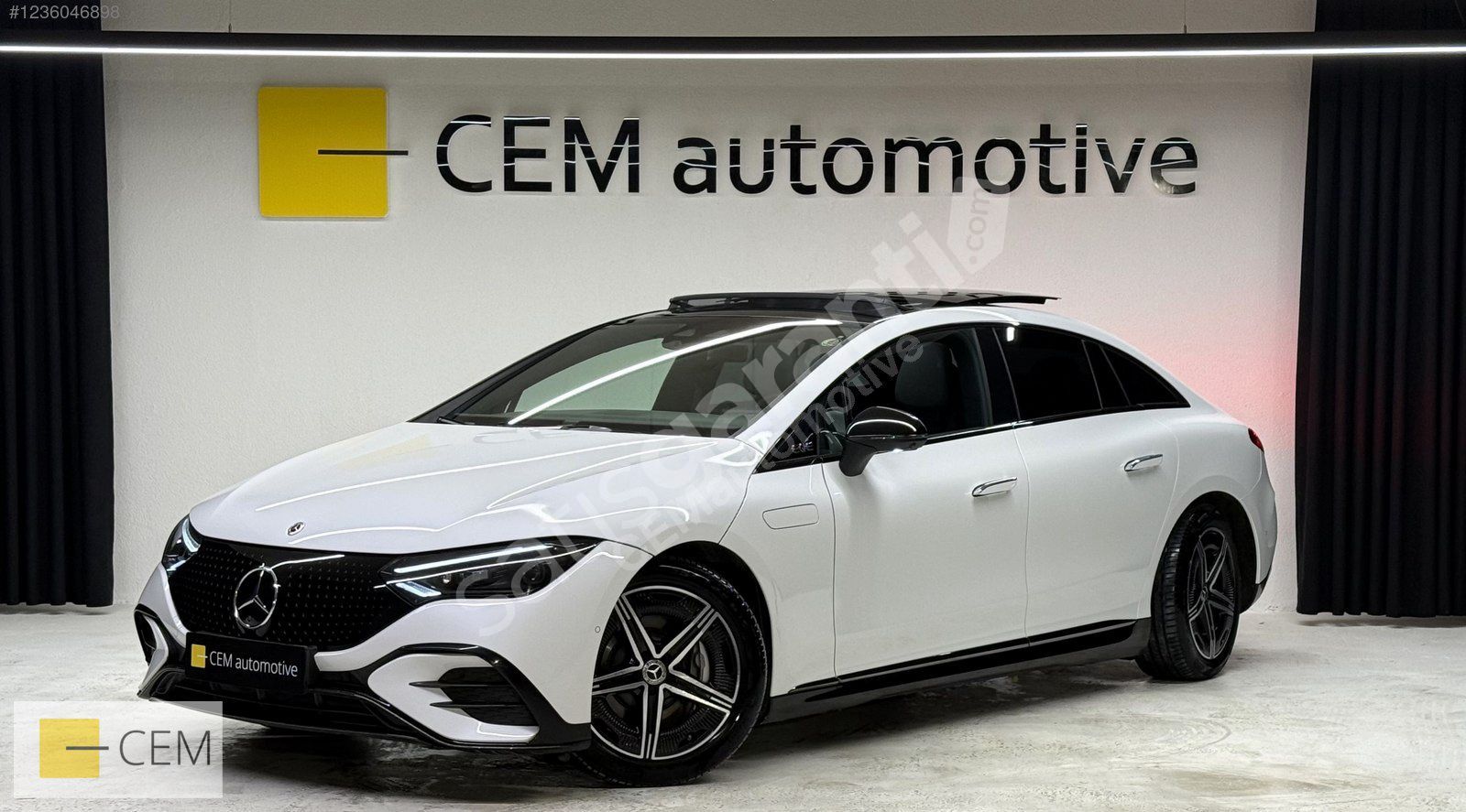 K.KARTINA 12 AY TAKSİT-BOYASIZ-2022 MERCEDES EQE 350 4MATİC-AMG