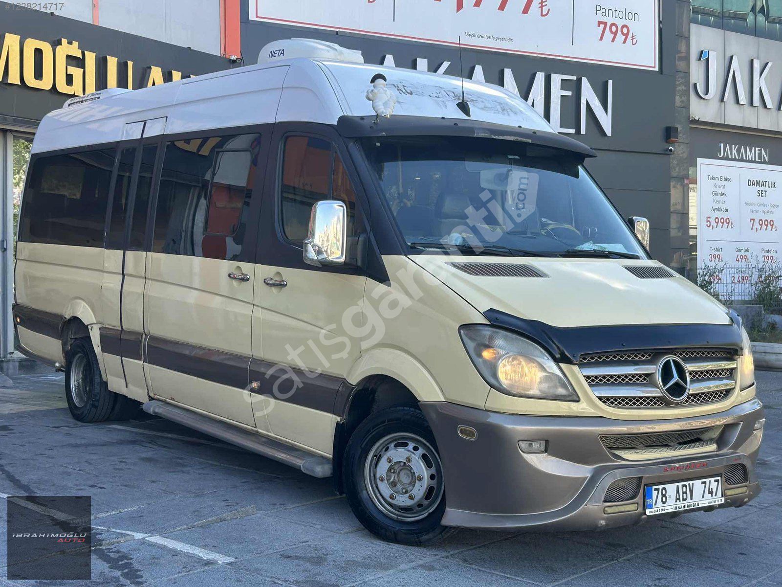 UYGUN RAKAMA BAKIMLI 2008 MERCEDES SPRİNTER 515 CDİ UZUN ŞASİ