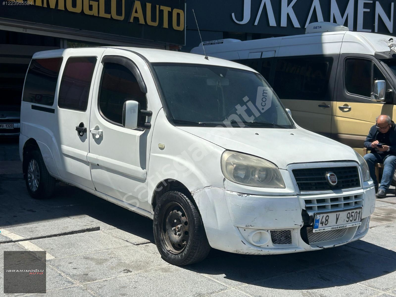 UYGUN RAKAMA UYGUN PANELVAN 2006 FIAT DOBLO 1*3 MAXİ 75HP
