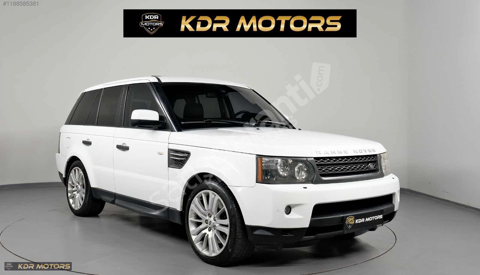 KDR MOTORS'DAN RANGE ROVER SPORT 3.0 HSE BAYİ HATASIZ BOYASIZ