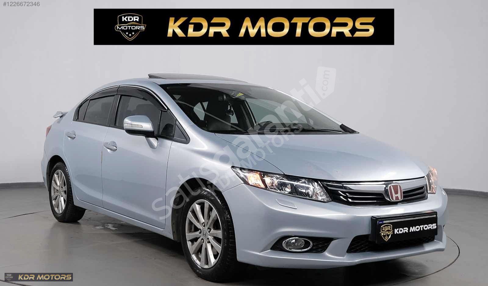 KDR MOTORS'DAN 2012 MODEL HONDA CİVİC ELEGANCE 250BİN PEŞİNATLA