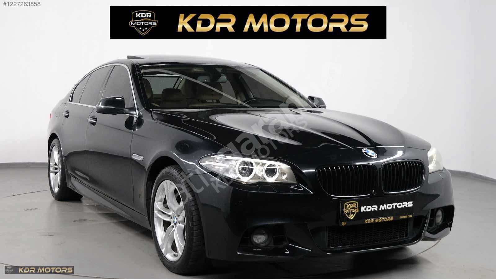 KDR MOTORS'DAN 2014 BMW 525 X DRİVE PREMİUM HATASIZ BOYASIZ SOS