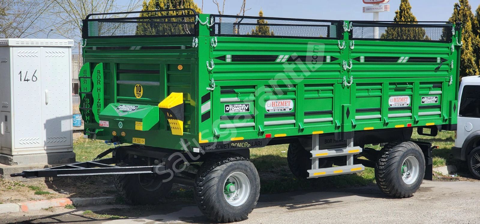 SIFIR ZİRAİ KREDİLENDİRME BELGELİ RÖMORKLAR