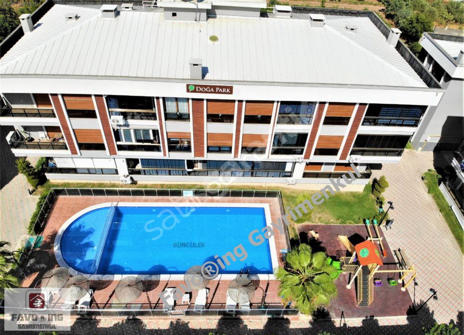 Doğa Park Sitesi | Yatay Mimari Havuzlu | Satılık 3+1 Daire
