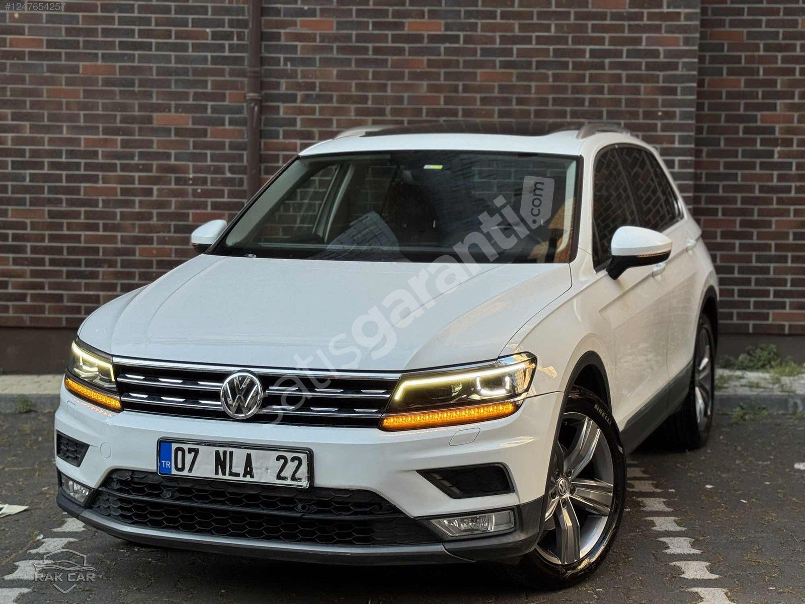 RAK CAR| DEĞİŞENSİZ CAM TAVAN+LED+HAYALET BAKIMLI TIGUAN