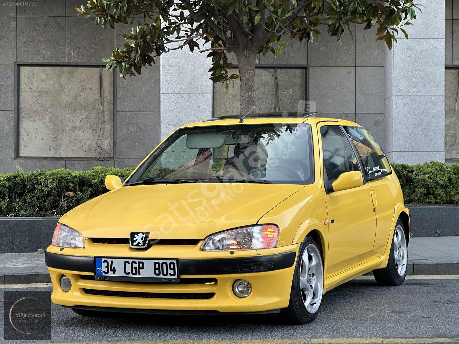 106 GTİ SARI SANRUFF WAREX