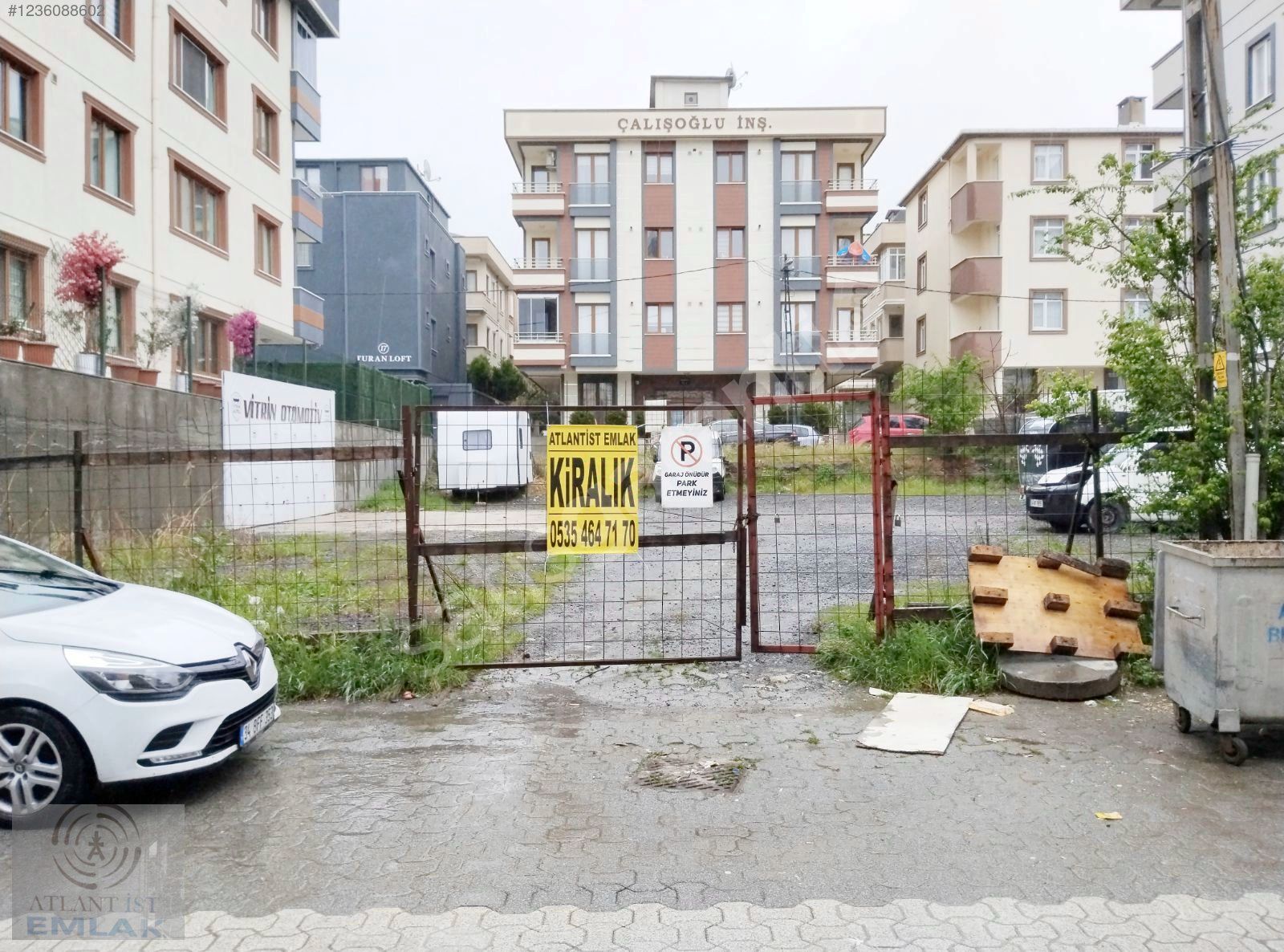 KAYIŞDAĞI CD'SİNE YAKIN PEMBEGÜL SK'TA 480M2 ETRAFI ÇEVRİLİ ARSA