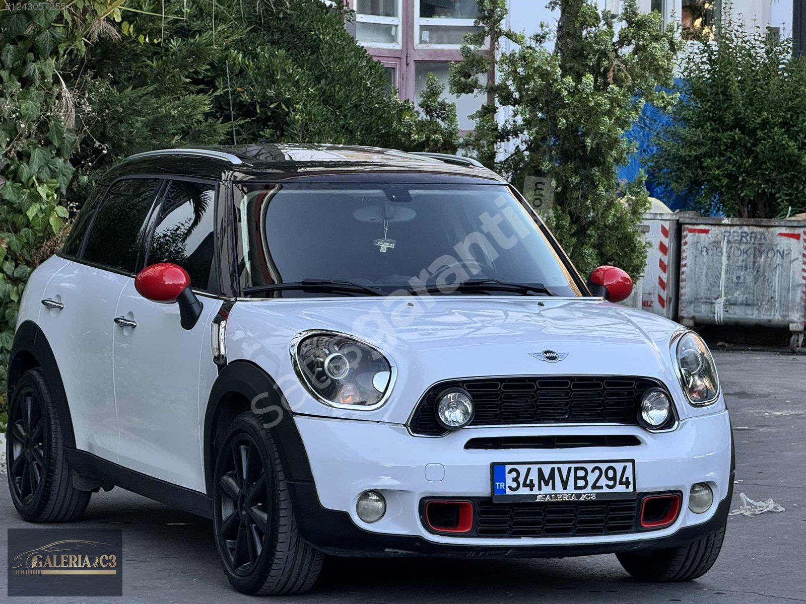 GALERİA C3 DEN COUNTRYMAN 1.6S OTOMATİK 184HP CAM TAVAN