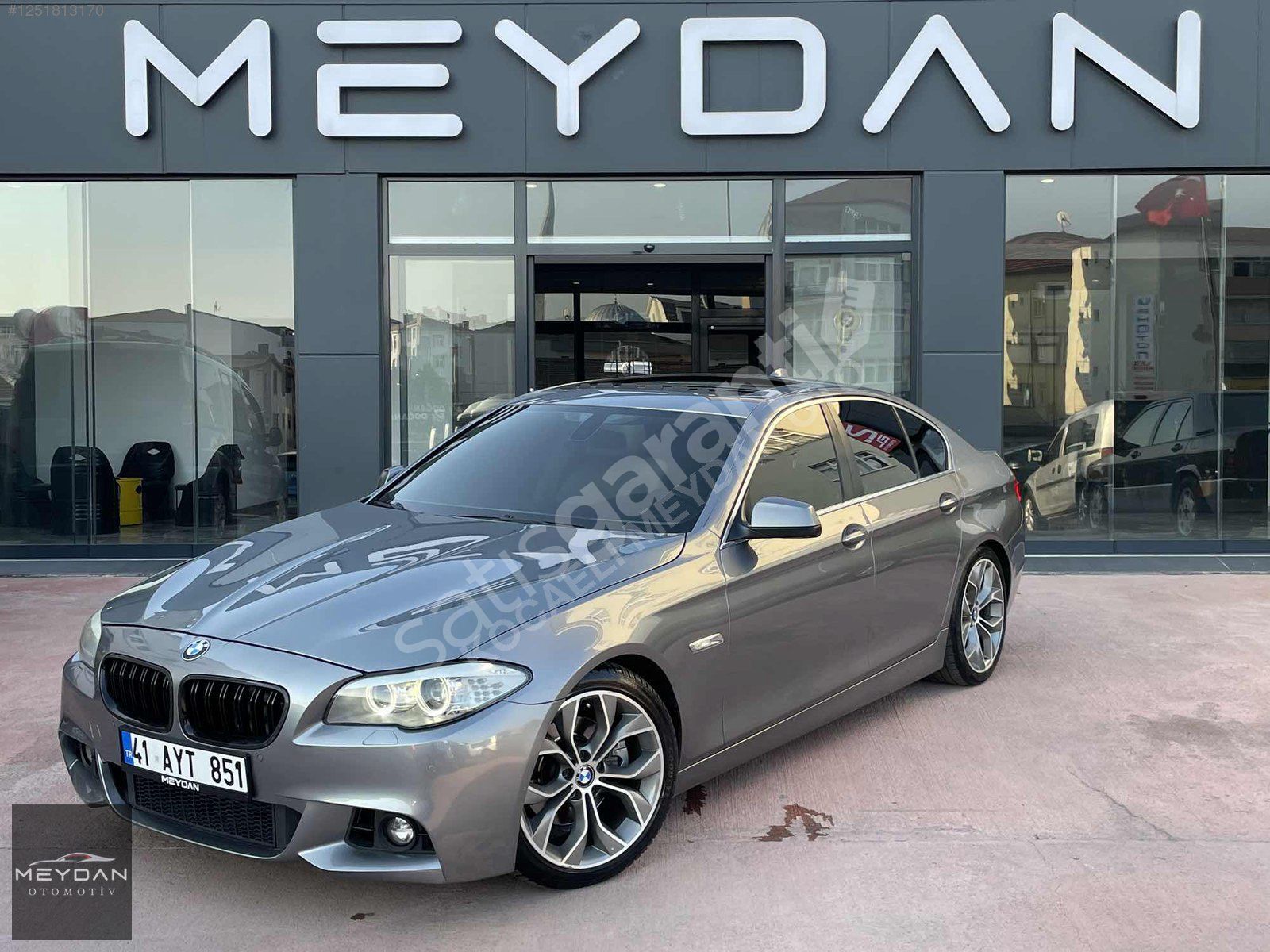 MEYDAN dan BMW 5.20d PREMİUM BAKIMLI MASRAFSIZ EMSALSİZ TEMİZ